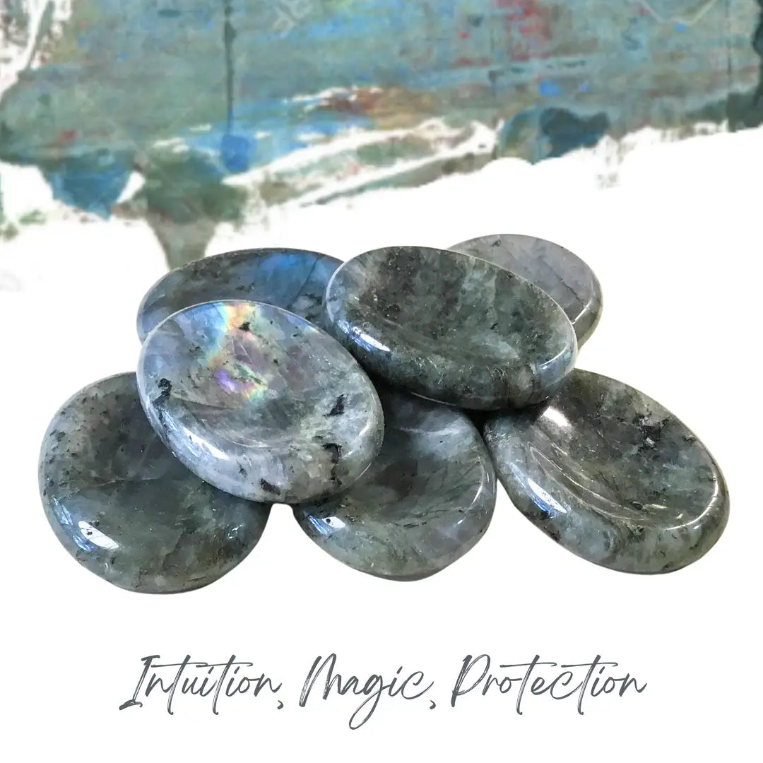 Labradorite Worry Stone