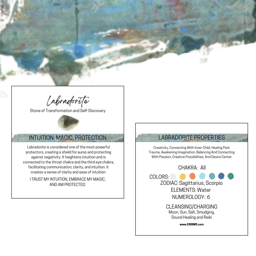 Labradorite Worry Stone