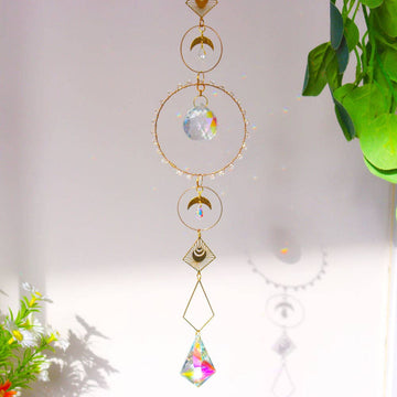 Rainbow Prism Crystal Sun Catcher