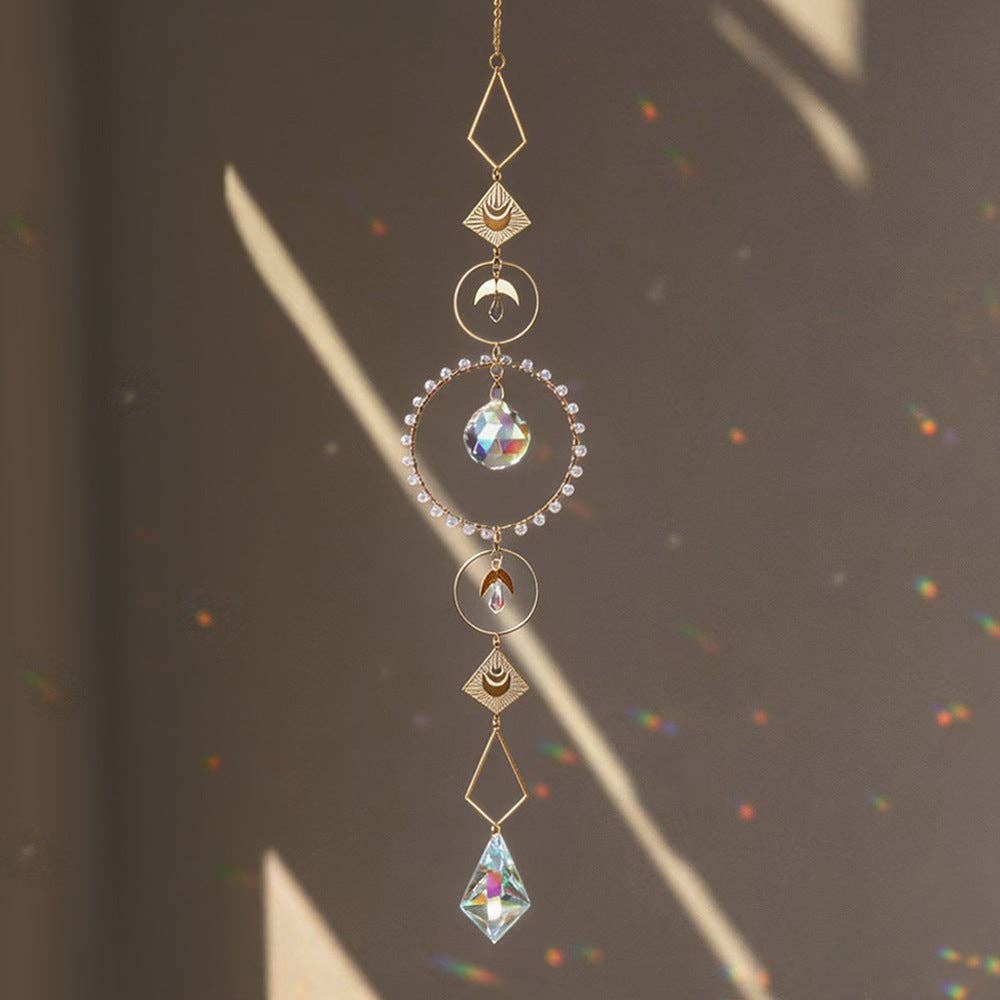 Rainbow Prism Crystal Sun Catcher